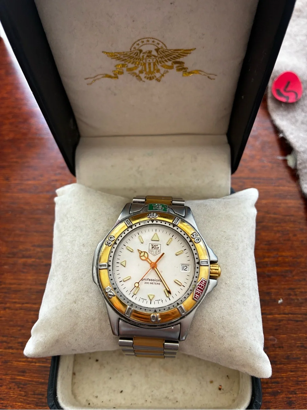 TAG Heuer 4000 Professional Date 38mm  - WF1120-0